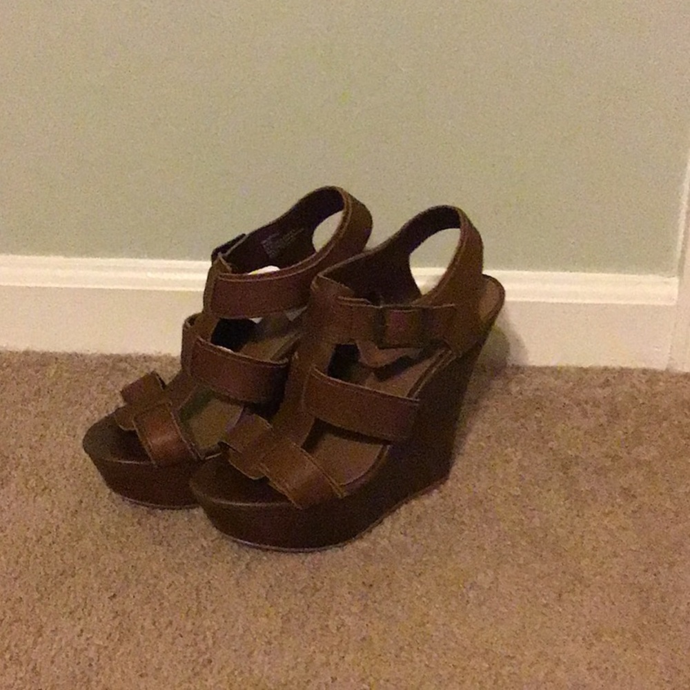Wedged heels